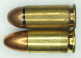 GER: Oben: 9mm Browning Long
Unten: 9mm Parabellum (Luger), kommerziell