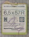 11.11.2018
6.5 x 57mm Rand