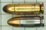 GER: Oben: 9mm Bergmann
Unten: 9mm Parabellum (Luger), kommerziell