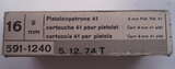 GER: Pistolenpatrone 41 (9mm Pist Pat 41), Jahrgang 1974