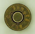 GER: Blinde Munition, 9mm Parabellum (Luger), kommerziell, Hersteller FN Herstal Belgien (FNB), Jahrgang 1983